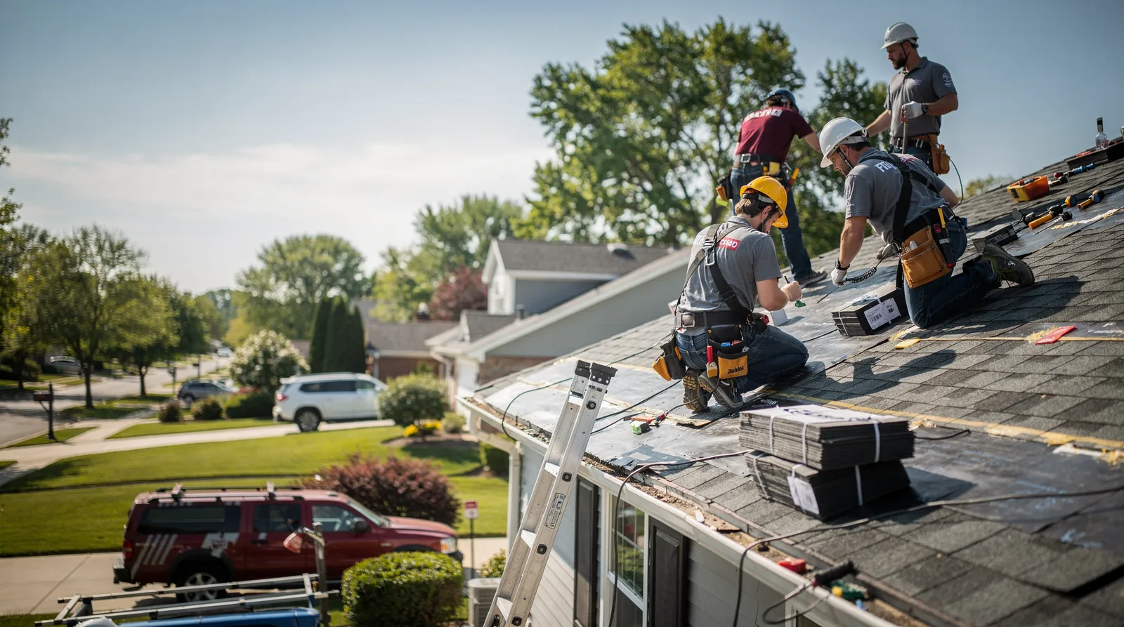 Roof Repair in Broadview, IL around you
